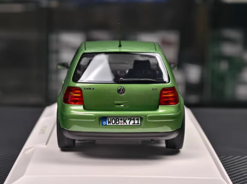 1:18 Volkswagen Golf GTI 1998 Green  NOREV 4th generation DIECAST car Model