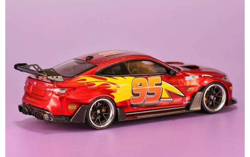 1:64 BMW M4  Red MoreCar  DIECAST Model
