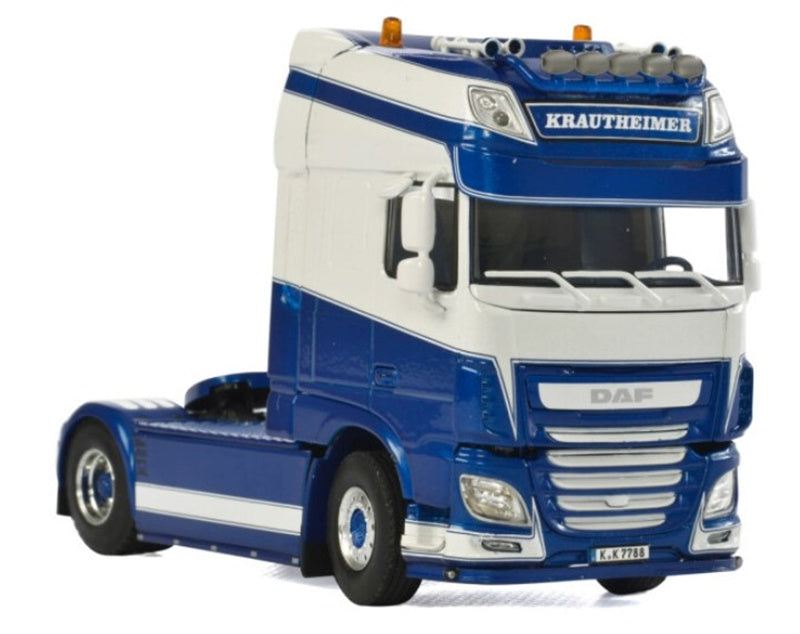 WSI DAF XF SUPER SPACE CAB 4X2 KRAUTHEIMER 1:50 Truck Pre-built Model