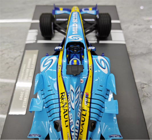 MINICHAMPS Renault R25 Fisichella Winner Australian GP 2005 #6 Limited Edition 102PCS ONLY Telefonica elf Hanjin Michelin Mild Seven 1:18 Car Pre-built Model view2