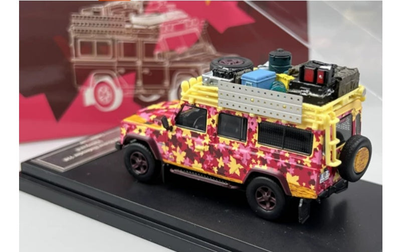 1:64 Land Rover Defender 110   Master x Somodel Grapevine Edition with Accessories Limited Edition 1200PCS ONLY DIECAST Model