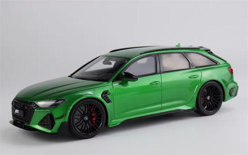 1:18 Audi ABT RS6-R C8  Metallic Green  GT SPIRIT W/ roof box Limited Edition 666PCS ONLY Resin Car Model