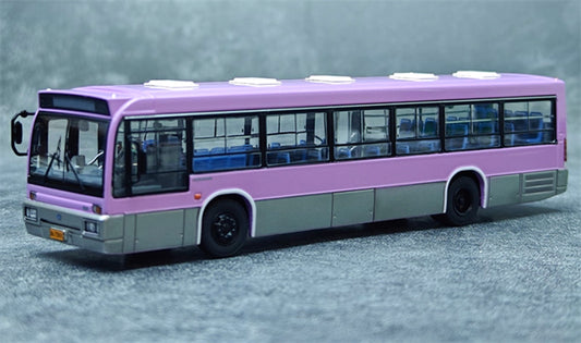 AUTO-GLIMPSE Huanghai DD6121HS City Bus Non air-conditioned version Purple 1:64 Bus Pre-built Model view1