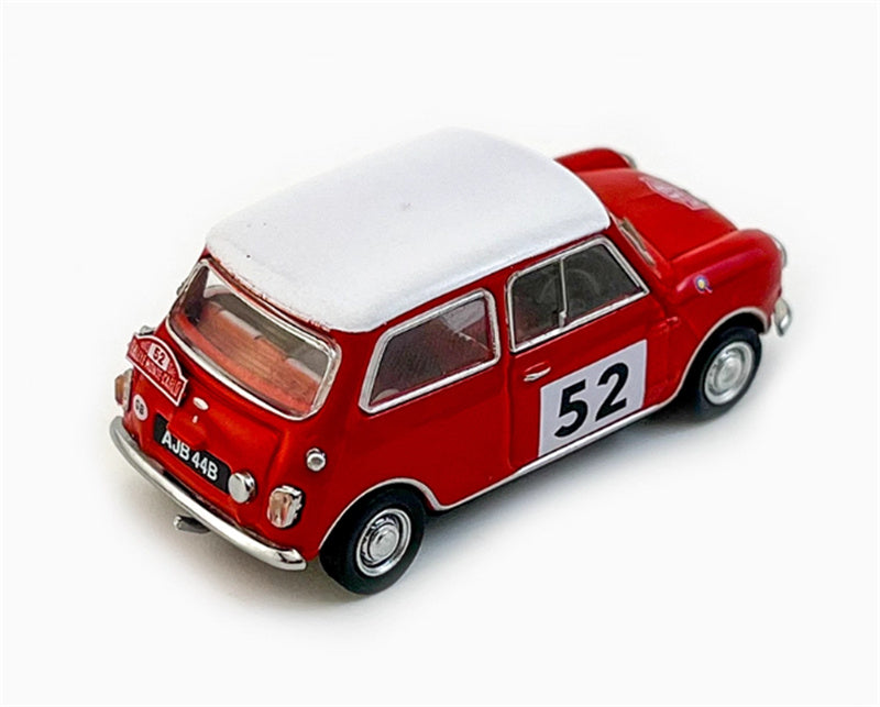 GCD Morris Cooper S Rallye Monte-Carlo 1965 Champion Car # 52 Red Right-hand drive 1:64 Car Pre-built Model view2