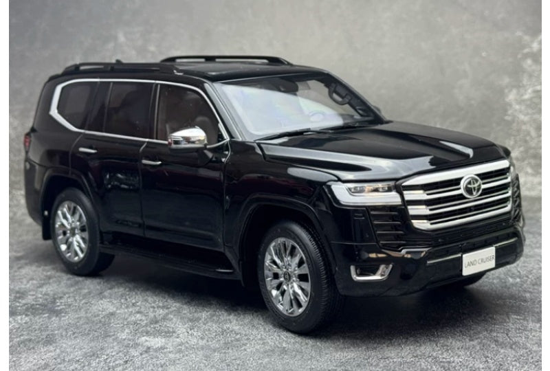 1:18 Toyota Land Cruiser LC300 ZX  black LCD MODELS  DIECAST Model