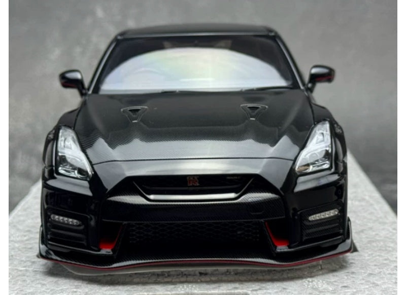1:18 Nissan GT-R NISMO R35 2022 Meteor Flake Black Pearl MOTORHELIX Special Edition Limited Edition 299PCS ONLY DIECAST Model