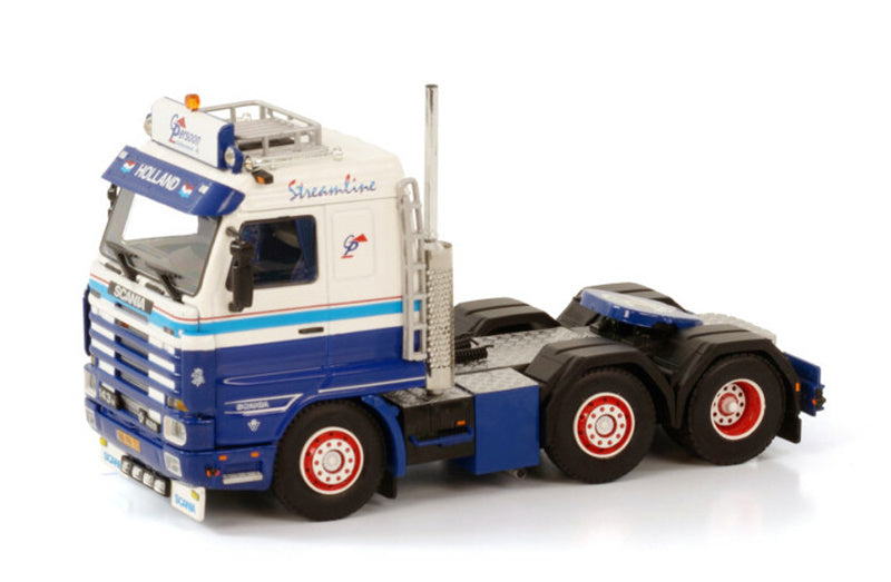 WSI SCANIA 3 SERIES STREAMLINE 6X2 TWINSTEER G. PERSOON 1:50 Truck Pre-built Model