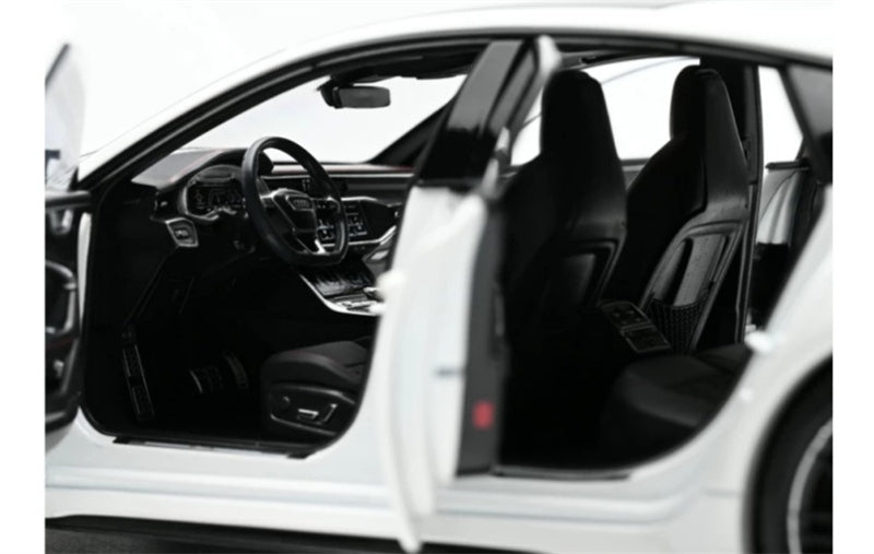 1:18 AUDI RS7 Sportback ABT  pearl white KengFai modified version DIECAST Model