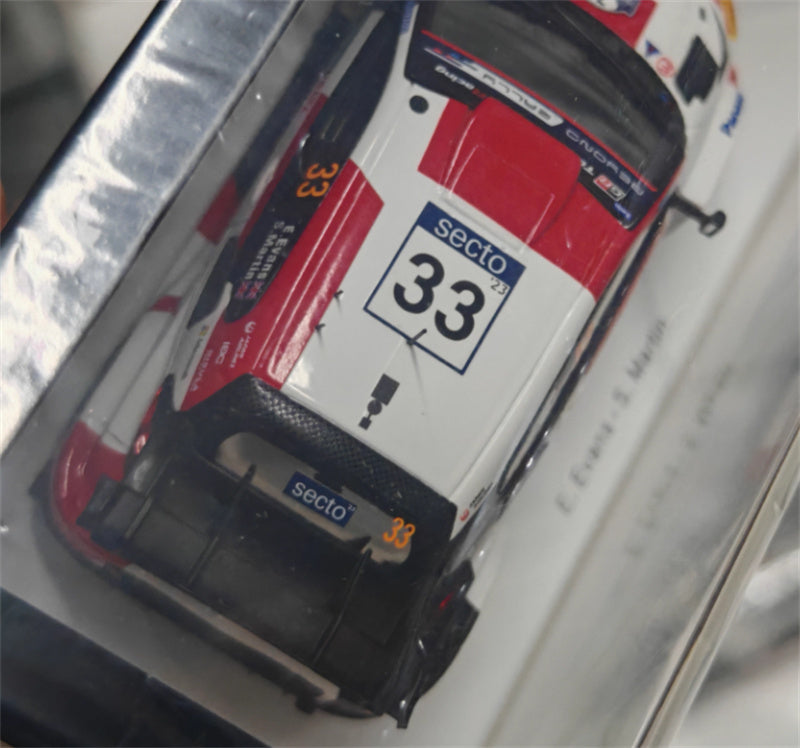 Spark TOYOTA GR Yaris Rally1 HYBRID GAZOO Racing WRT Winner Rally Finland 2023 E.Evans - S.Martin 1:43 Car Pre-built Model view7