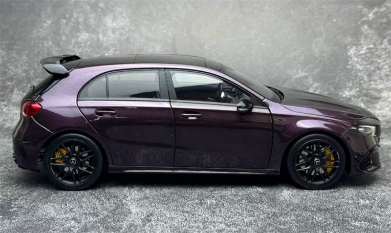 1:18 Mercedes-Benz AMG A45 S  purplish red NZG Limited Edition 300PCS ONLY DIECAST Model