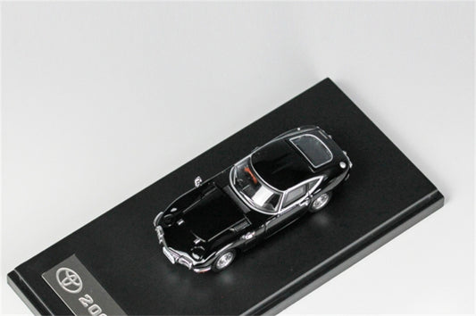 LCD-MODELS TOYOTA 2000GT Black Vintage Car 1:64 car Pre-built Model view1