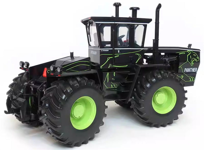 ERTL Wild About Steiger Panther Twisted Waist 8-Wheel Tractor Black Commemorative Edition Limited Edition 2500PCS ONLY 1:16 Truck Pre-built Model