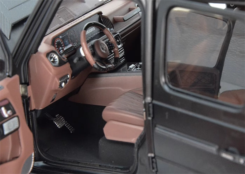 Almost Real Brabus G800 Adventure Edition XLP 2020 Pickup Matte black 1:18 Truck Pre-built Model view2