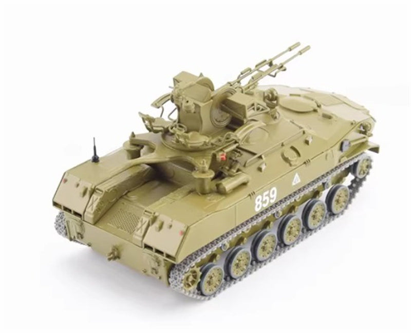 StartScaleModels Soviet BTR-ZD Self-Defense Artillery 1:43 Tank Pre-built Airliner Model Display view4