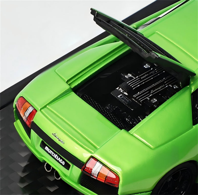 1:64 Lamborghini Murcielago‌ green LCD MODELS DIECAST Civil Car Model