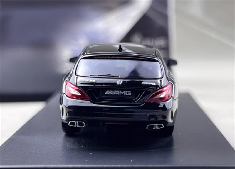 KING MODEL Mercedes Benz CLS63 AMG Hunting Edition Black Limited Edition 999PCS ONLY 1:64 Car Pre-built Model view6