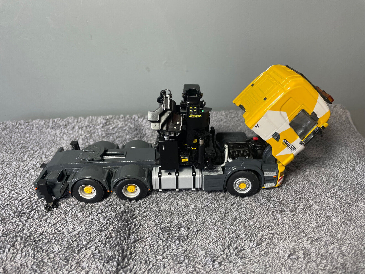 WSI SCANIA PALFINGER SET KELLER & HESS 1:50 DIECAST Truck Lorry