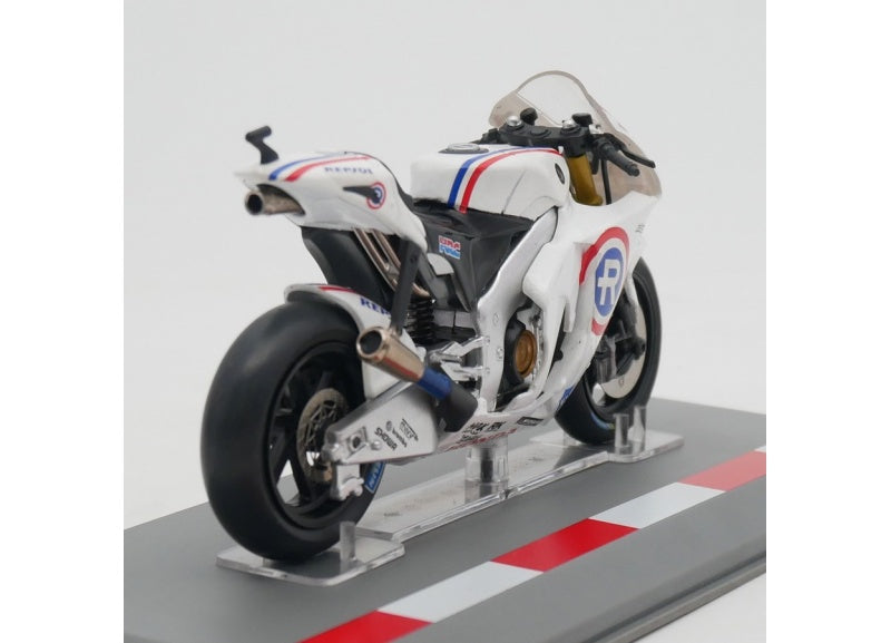 1:18 Honda RC212V 2008 White #69 Hayden GP Valencia IXO  Diecast Motorcycle Model