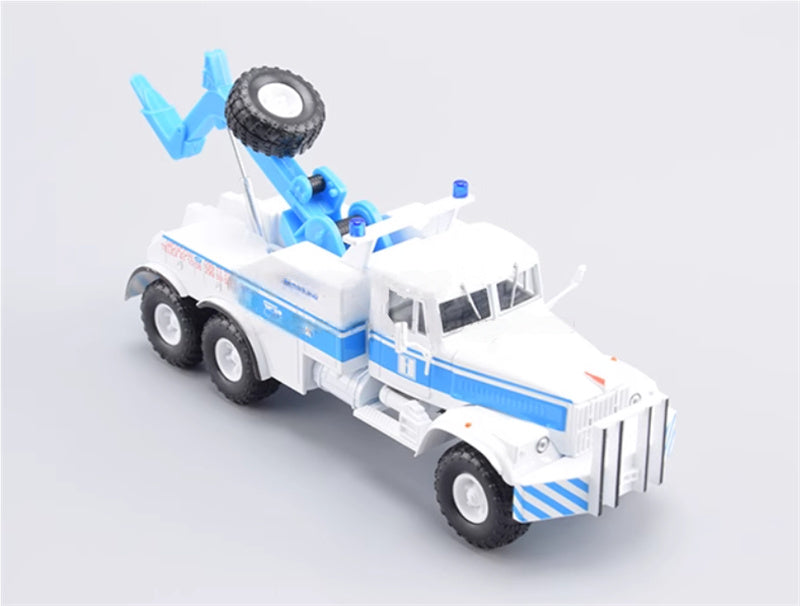Modimio Soviet Kraz-255B BRO-200 heavy-duty road clearing vehicle 1:43 Truck Pre-built Model