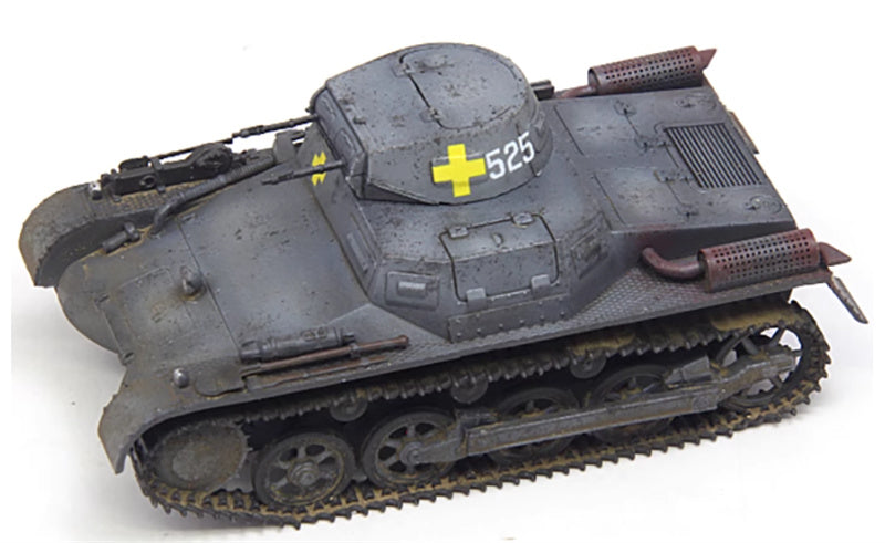 S-MODEL German No.1 Tank Type A No.525 1:72 Tank Pre-built Model