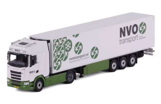 1:50 Scania NVO Transport BV S Reefer Trailer Cavallino Diecast Model view1