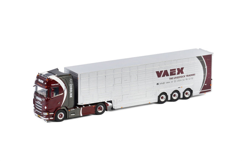 1:50 SCANIA VAEX S CS20H 4X2 TRAILER WSI   Diecast Model