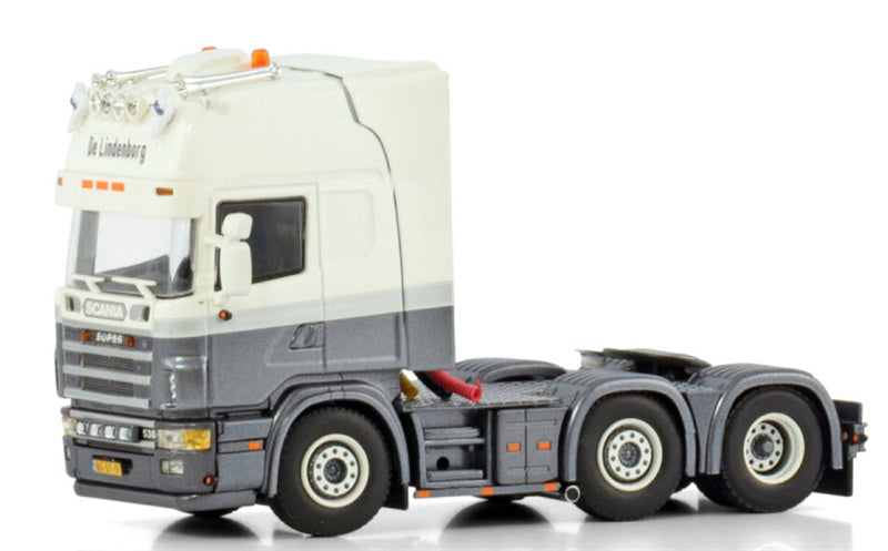 WSI SCANIA 4 SERIES TOPLINE 6X2 TWIN STEER De Lindenborg 1:50 Truck Pre-built Model