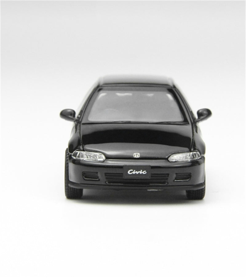 LCD-MODELS Honda Civic SiR II EG6 Black 1:64 car Pre-built Model view5