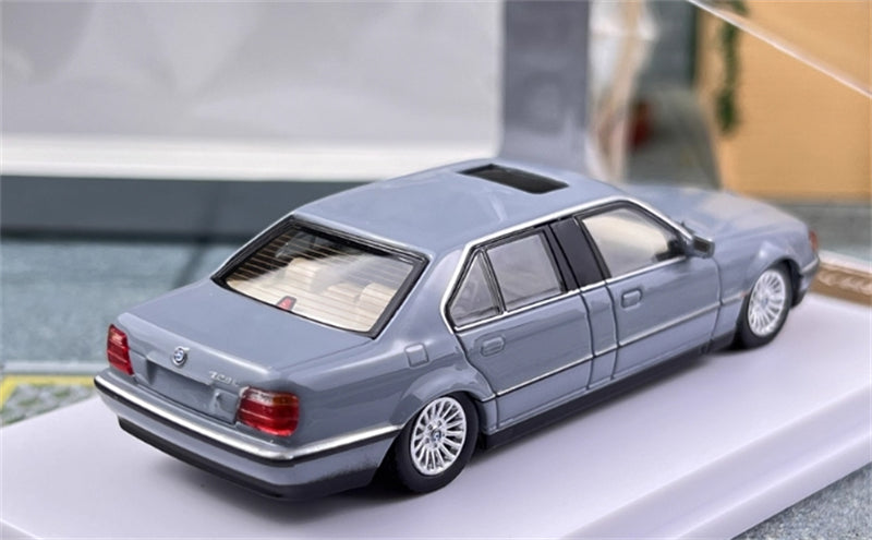 1:64 BMW E38 7 Series L7 98-01n Cement Grey DCM DIECAST Limited Edition 499pcs ONLY Model