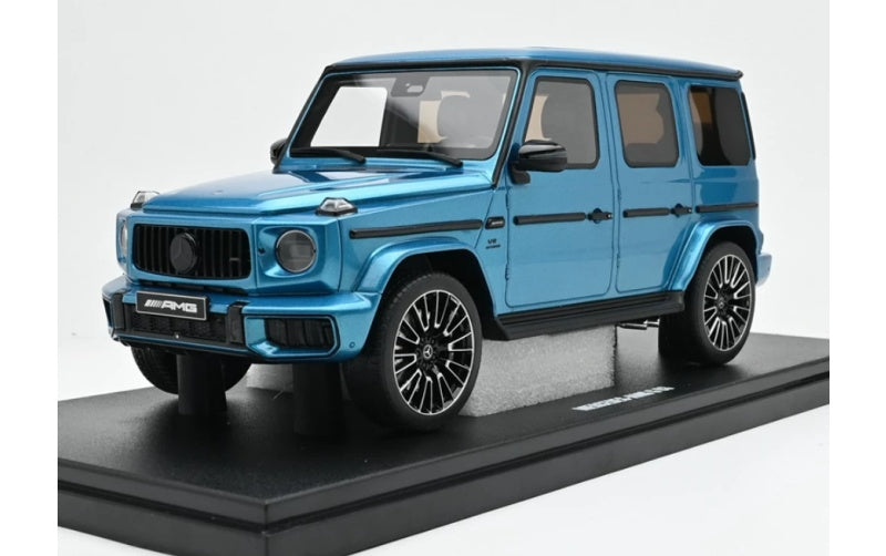 1:18 Mercedes-Benz G63 AMG 2024 Blue GT Spirit Limited Edition Resin Car Model
