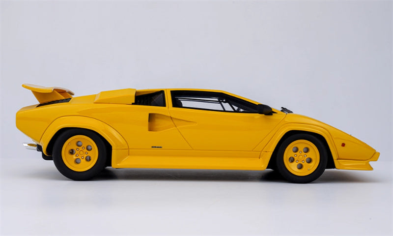 GT Spirit Lamborghini Countach KOENIG SPECIALS GT Yellow 1:18 Car Pre-built Model view5