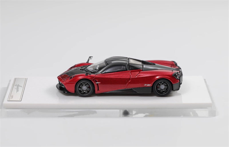 HKM Premium Pagani Huayra Coupe Dark Red Limited Edition 999PCS ONLY 1:64 Car Pre-built Model view2