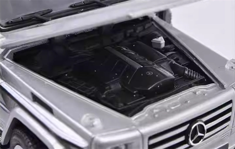 1:24 Mercedes Benz G-Class G500 SUV  silver  WELLY  DIECAST Car Model