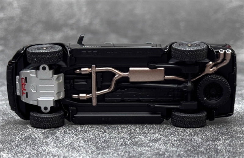 GCD Toyota Tundra TRD PRO pickup left hand drive Black with accessories 1:64 Car Pre-built Model view5