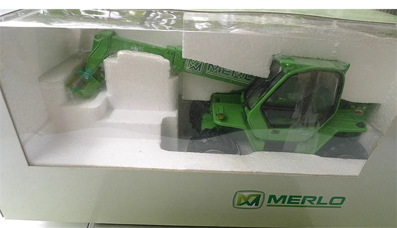 ROS MERLO P38.10 Telescopic Forklift Emerald Green 1:32 Truck Pre-built Model
