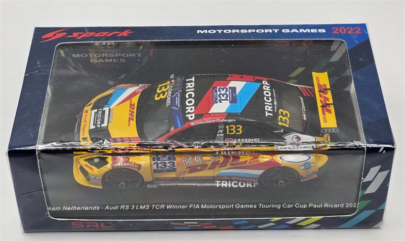 1:43 Spark Team Netherlands Audi RS 3 LMS TCR Winner FIA Games Touring 2022 view5