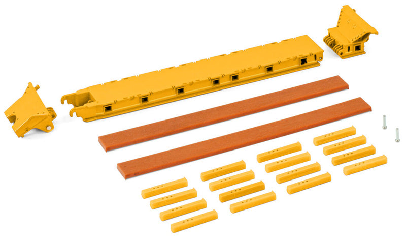 WSI SCHEUERLE INTER COMBI SET PARTS: SPINE BED YELLOW Premium Line KIT 1:50 Truck Model