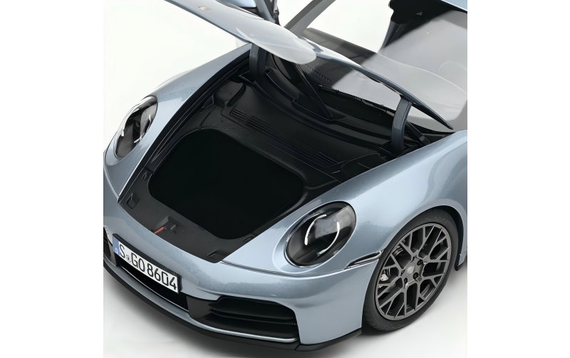 1:18 Porsche 911 (964) 2025 Silver NOREV Hardtop version DIECAST Car Model
