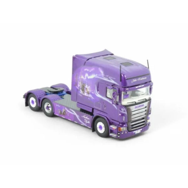 1:50 SCANIA  R series 6x4 TEKNO  Purple DIECAST Model