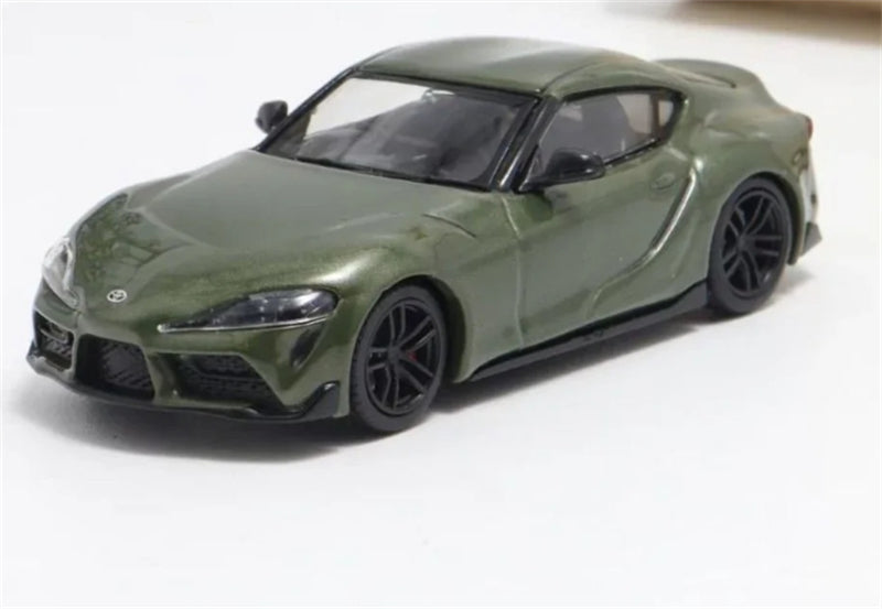 1:64 Toyota GR Supra A90 Olive Green BSC DIECAST Limited Edition 499pcs ONLY Model