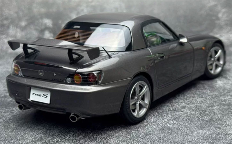 1:18 Honda S2000 TYPE S 2007 Metallic Moonstone Grey MOTORHELIX Limited Edition 499PCS ONLY DIECAST Model