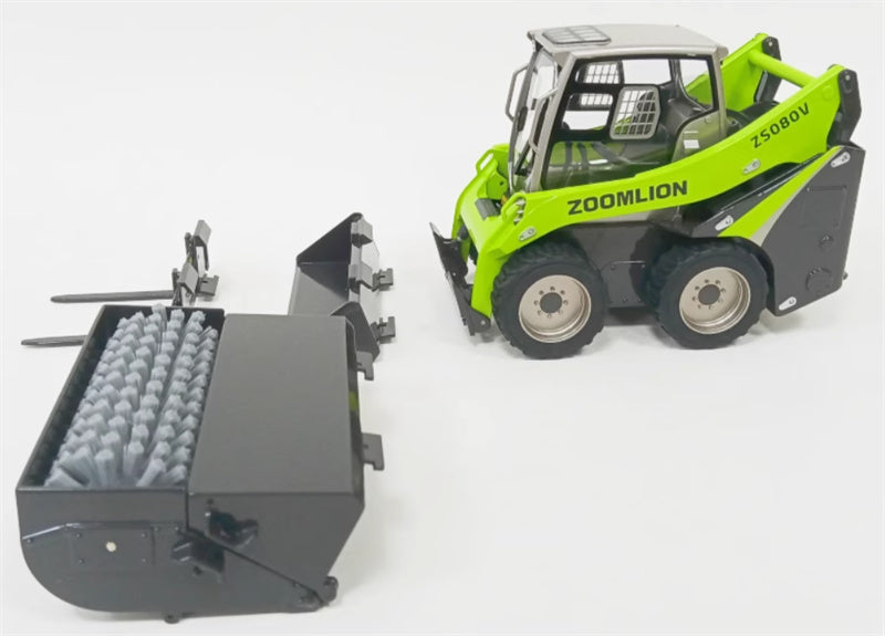 ZOOMLION ZS080V SKID STEER LOADER Forklift 1:20 Truck Pre-built Model