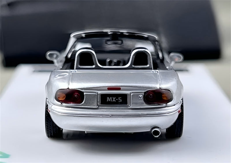 1:64 Mazda MX-5 silver ATS DIECAST Civil Car Model