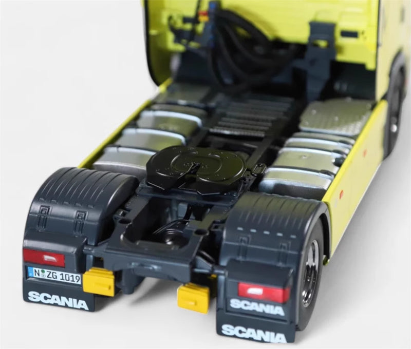 NZG Scania V8 730S 4x2 tractor yellow 1:18 DIECAST Truck Lorry
