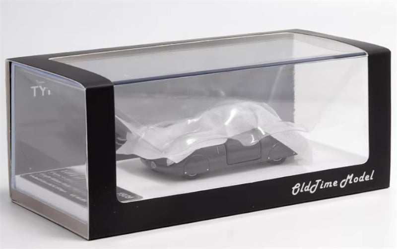 Oldtime Model Porsche Original TypE 64 1939 Metallic Gray 1:64 Car Pre-built Airliner Model Display view10
