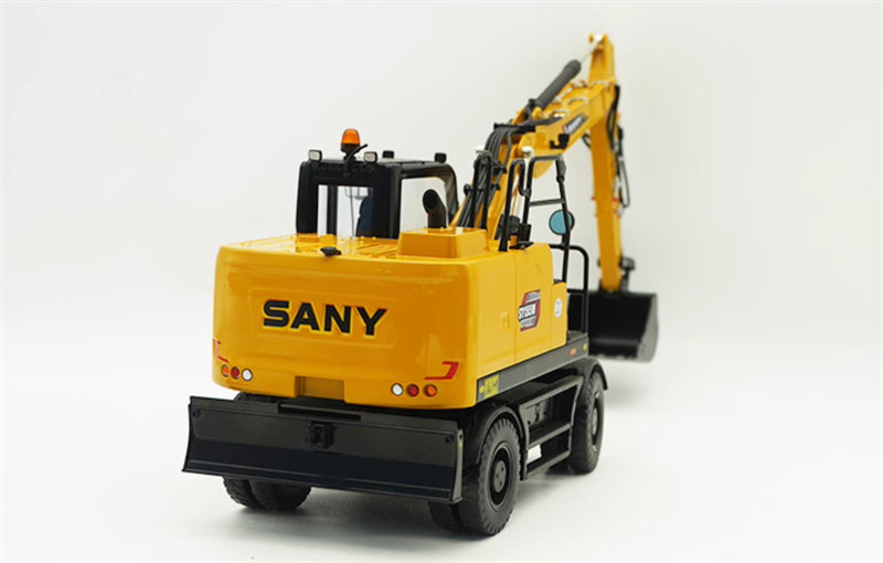 SANY SY155W Wheel Excavator 1:25 Truck Pre-built Model