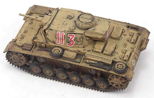 S-MODEL Tank No. 3 G-type African Army #113 1:72 Tank Pre-built Model
