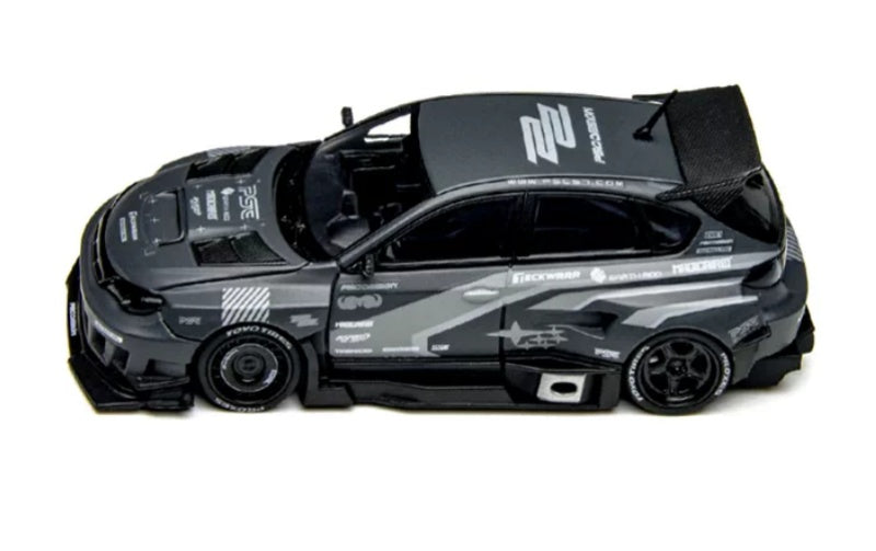 1:64 Subaru IMPREZA RAIDER   TimeMicro x PSC DESIGN Grey floral coating  DIECAST Model