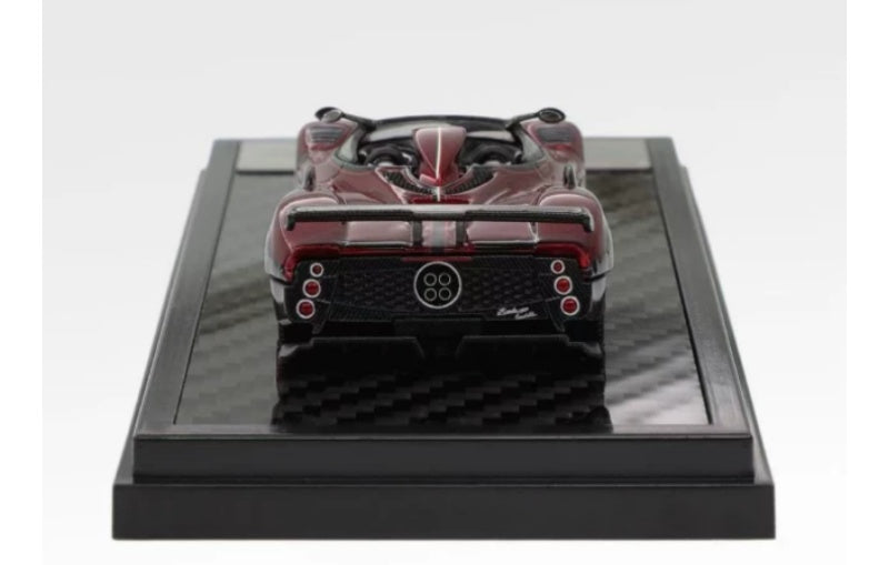 1:64 Pagani Zonda HP LCD Red Carbon Diecast Model view7