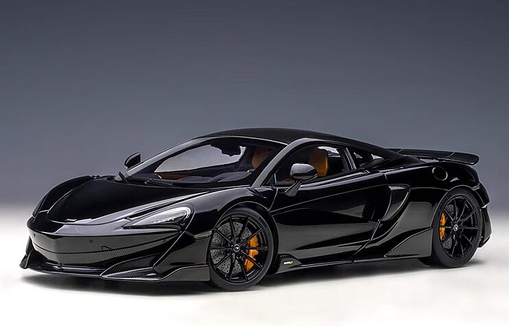 AUTOART McLaren 600LT sports car black 1:18car Pre-a Model